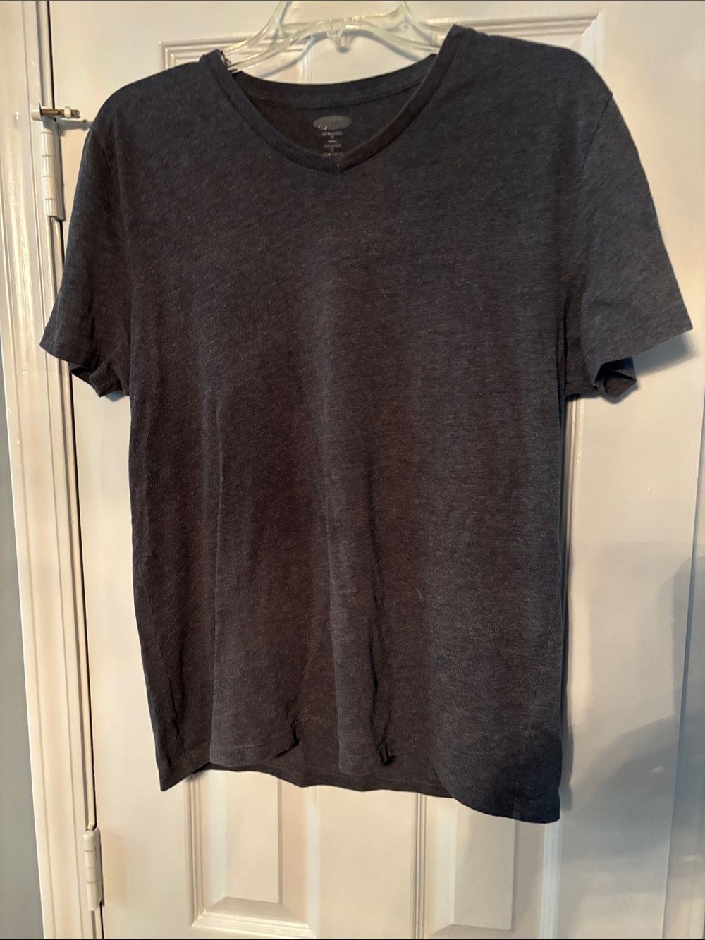 Old Navy Soft Washed V-Neck Charcoal Gray T-Shirt